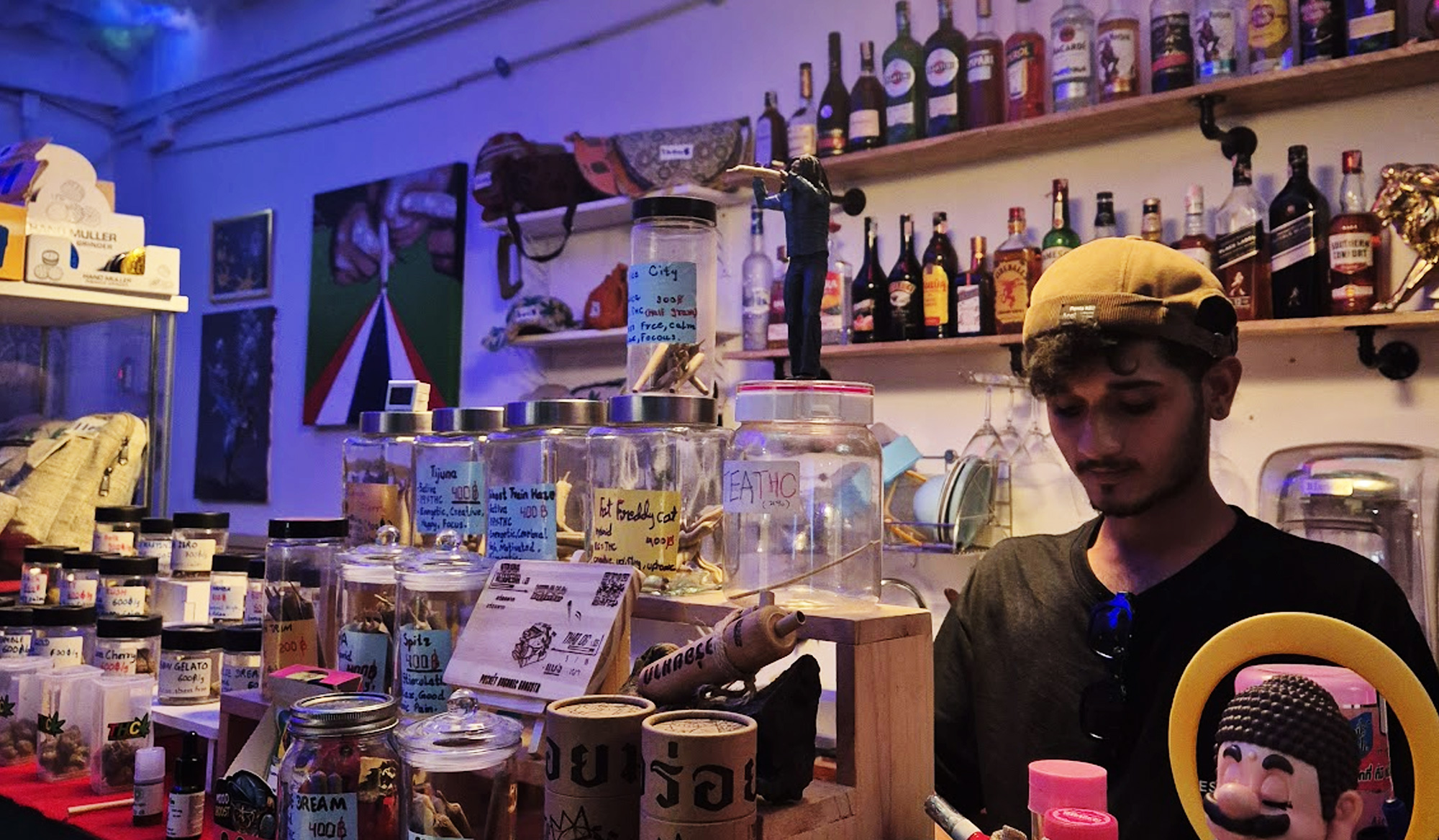 パタヤにある大麻薬局Nirvana Reggae Bar