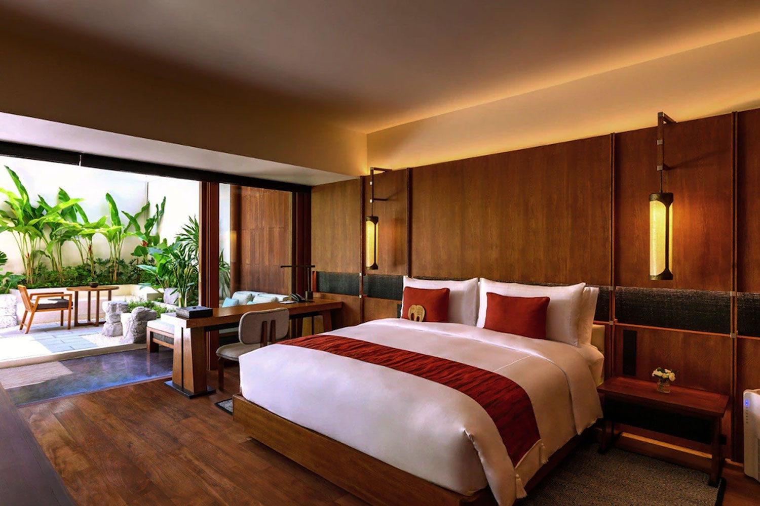 Anantara Chiang Mai Resort room and balcony