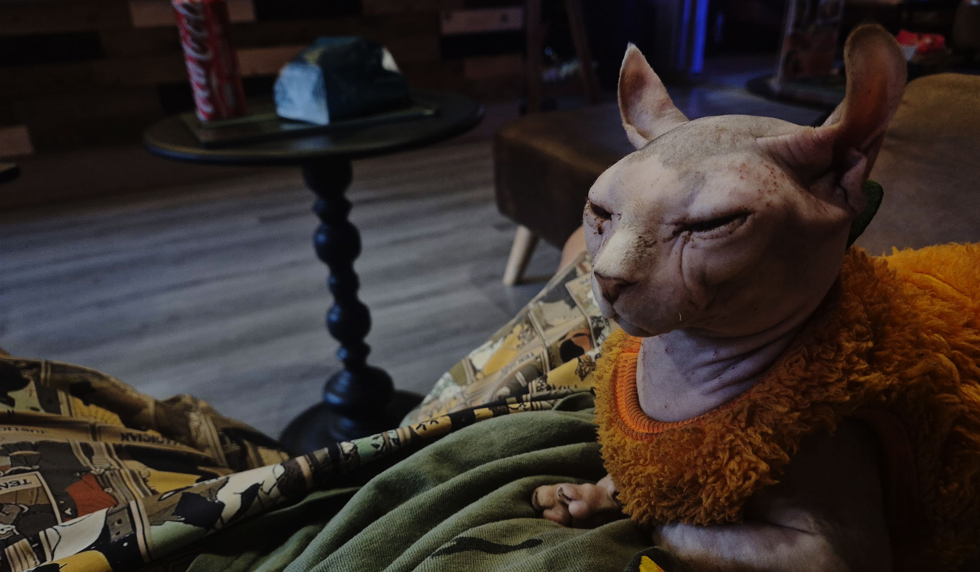 GANJA MEN 驚奇甘蔗店の猫 Mosyuro（モシュロ）