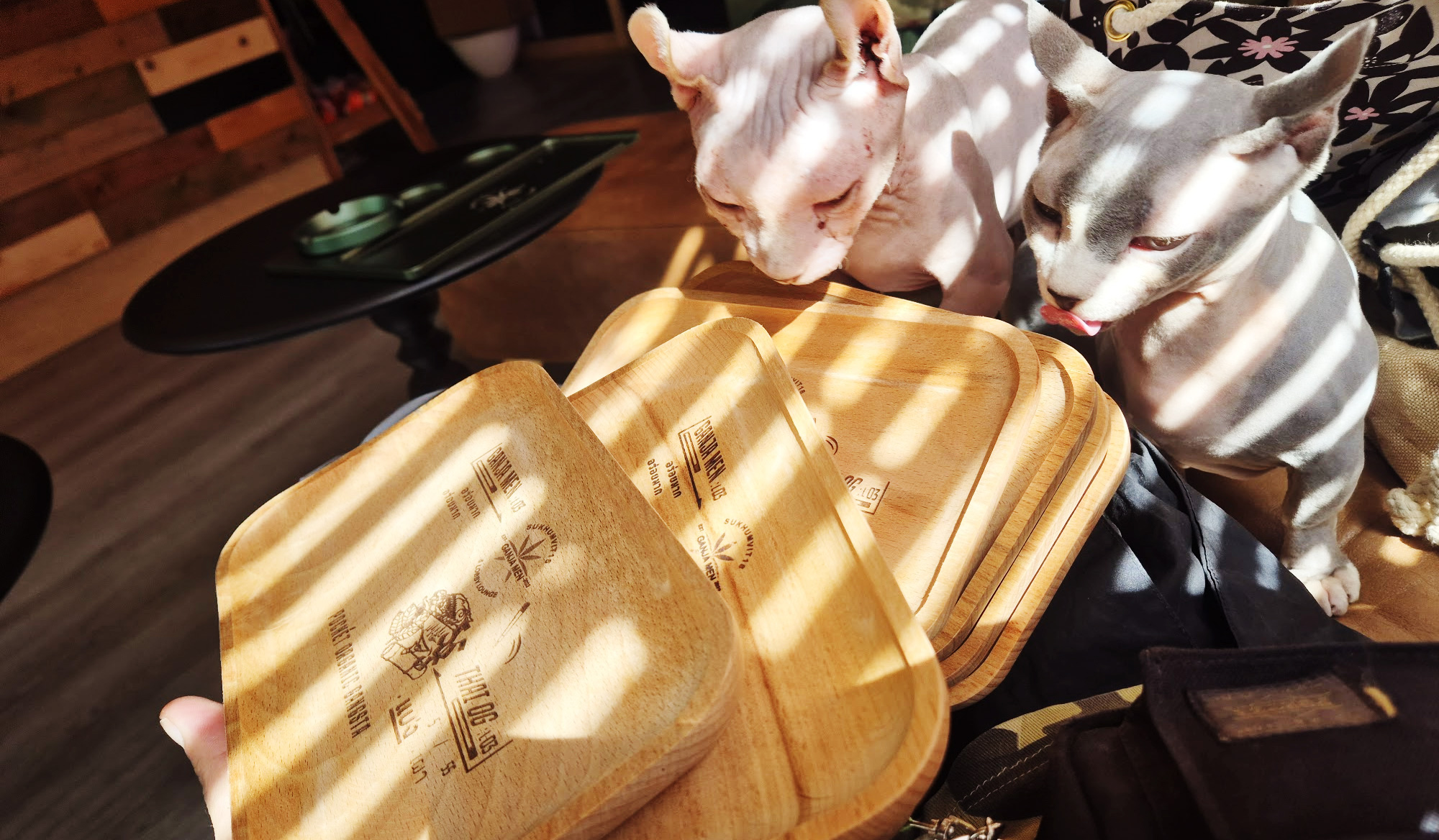 大麻薬局GANJA MEN 驚奇甘蔗店の店内の写真