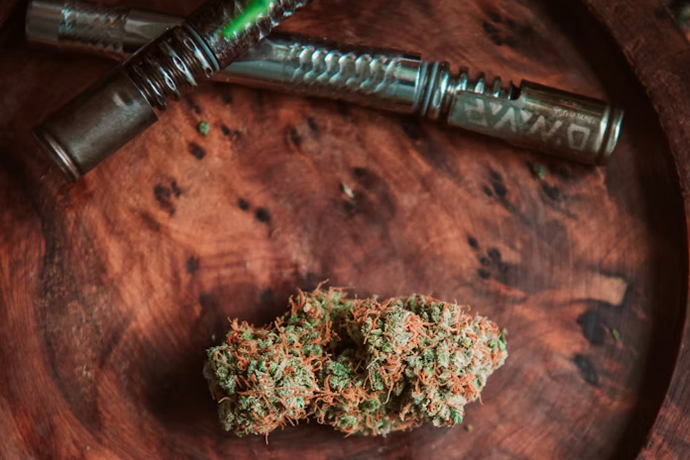 乾燥大麻の写真