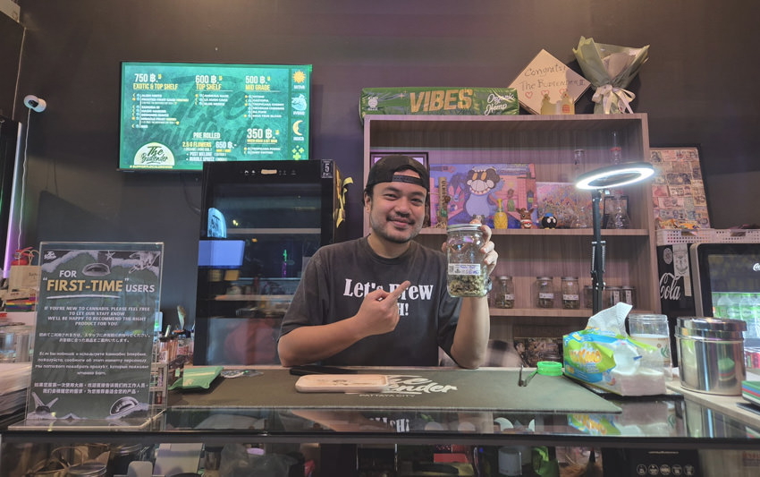 The Budtender（パタヤ・ツリータウン店）の店内と雰囲気が分かる写真