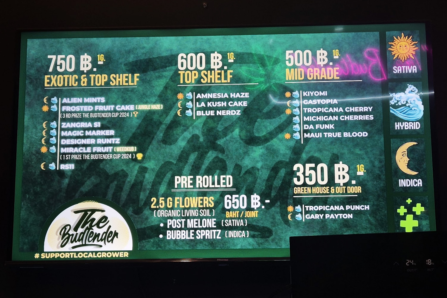 The Budtenderのスタッフ（パタヤ・ツリータウン）相談しやすい接客が特徴