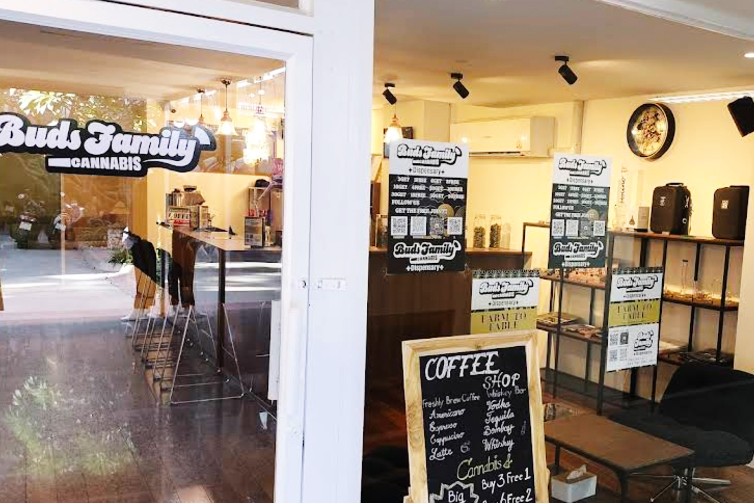 BudsFamily Khaosan cannabis dispensary Bangkok