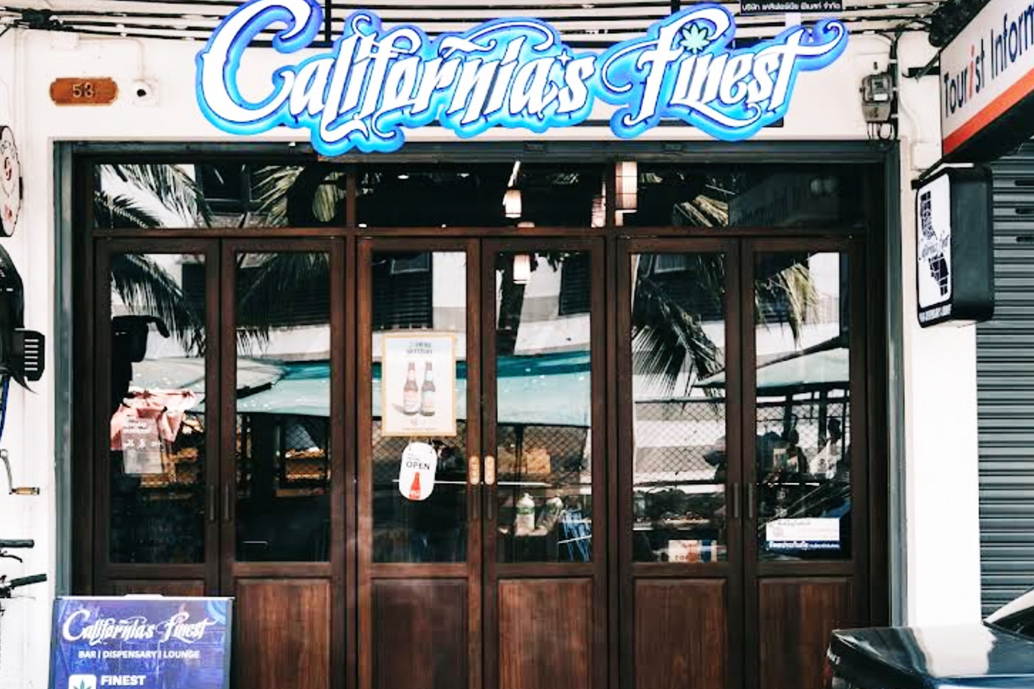 California's Finest Khaosan cannabis dispensary Bangkok