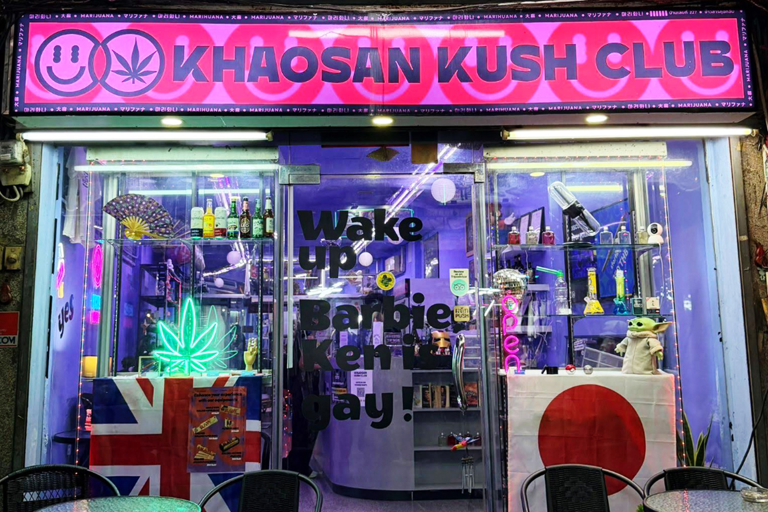 Khaosan Kush Club Bar Dispensary Bangkok cannabis