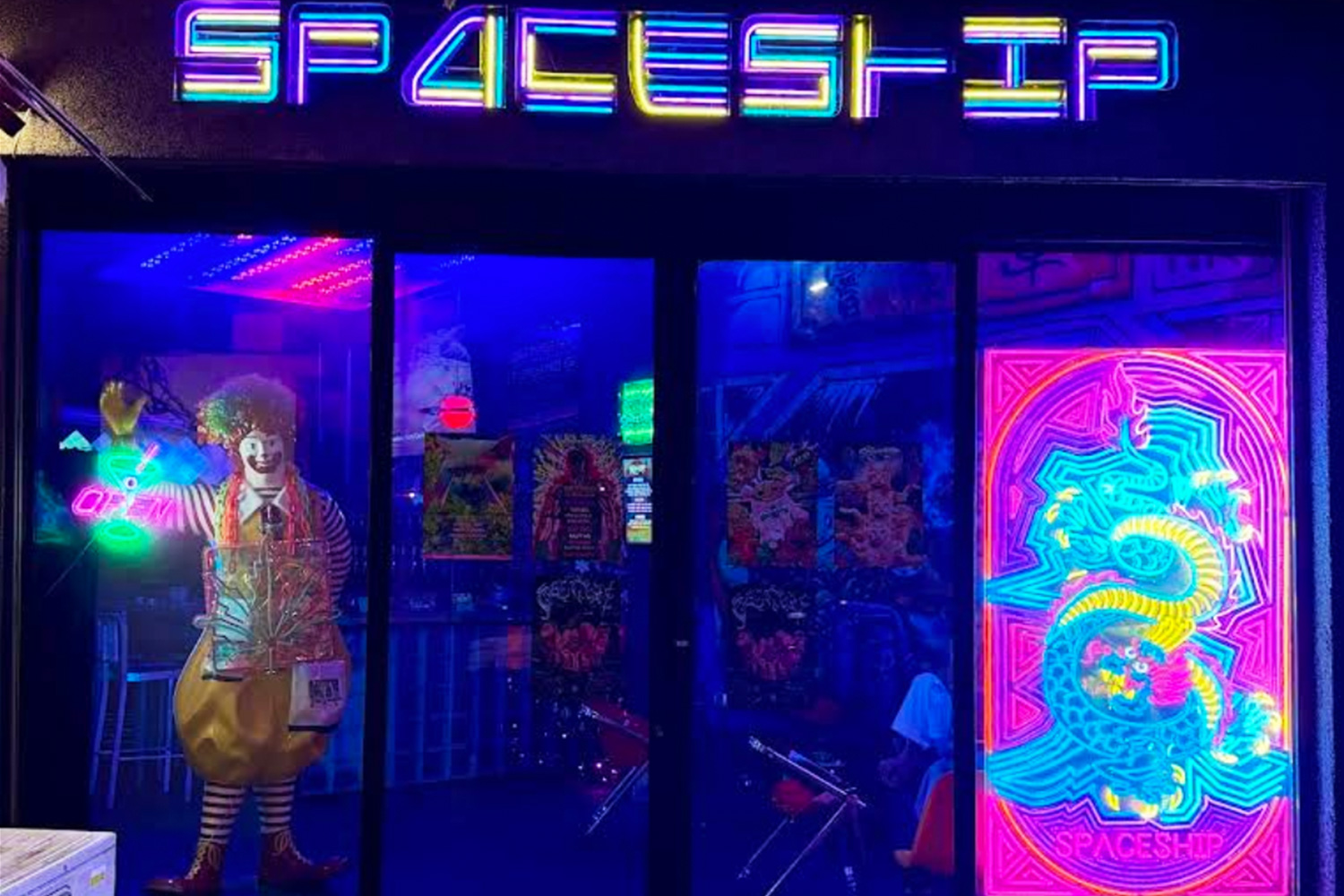 Spaceship cannabis dispensary bar Chinatown Rama IV Bangkok