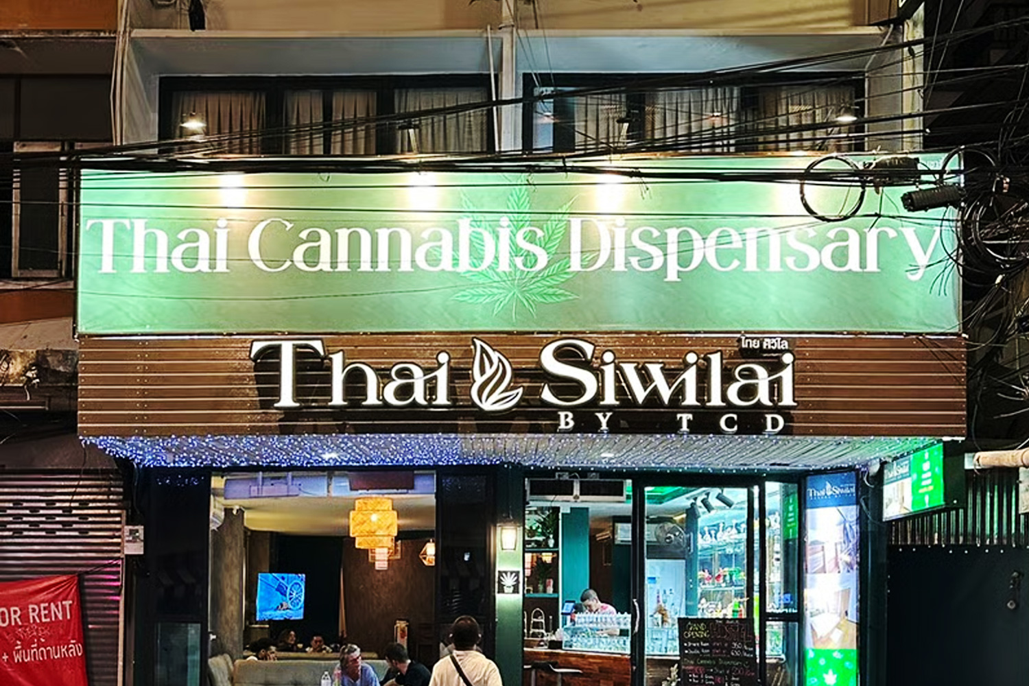 Thai Cannabis Dispensary WEED SHOP and Hostel Khaosan Bangkok