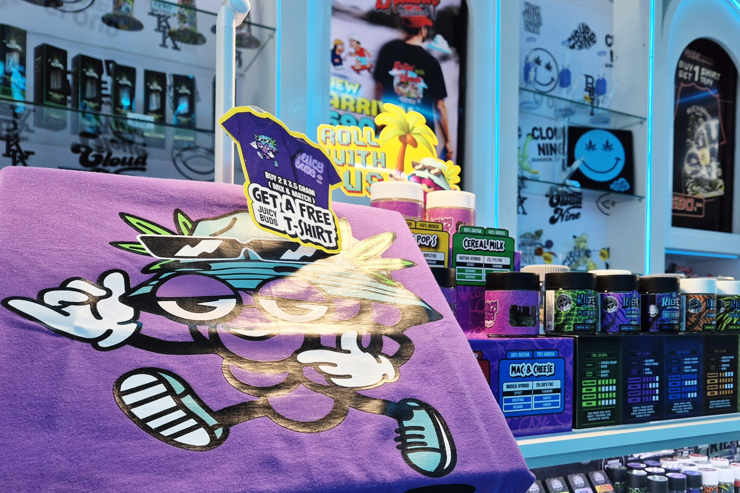 Cloud Nine(クラウドナイン)バンコクナナの大麻薬局|KiefezインフューズドプレロールDragon Fruit Punch