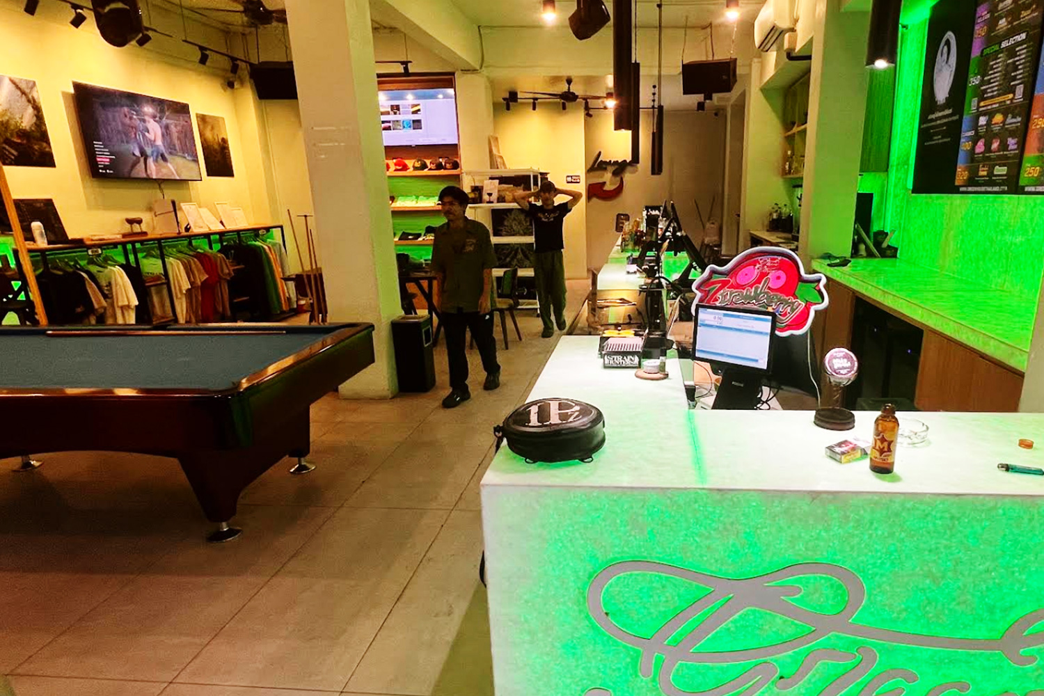 Green House Khaosan cannabis dispensary Bangkok