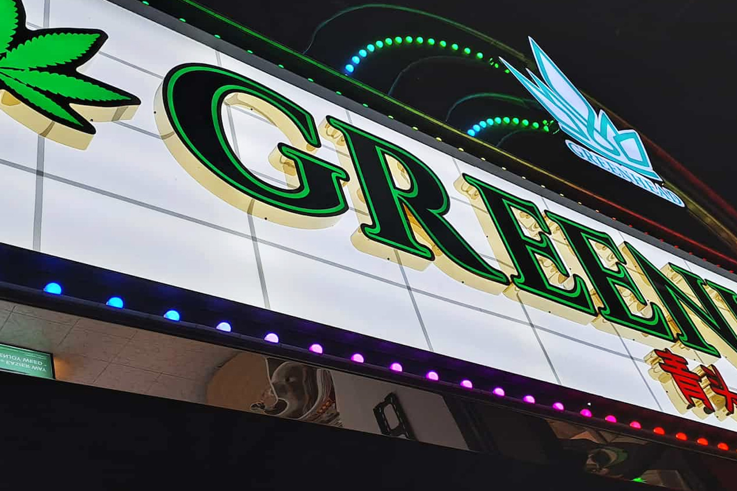 Greenhead Chinatown cannabis dispensary Yaowarat Road Bangkok