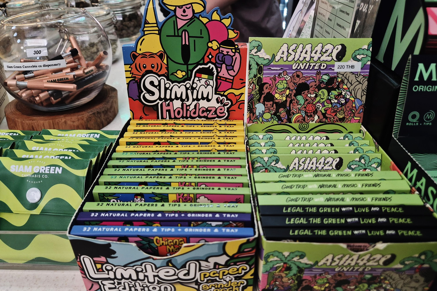 Siam Green Cannabis Co Phrom Phong on 420 — popular dispensary among Japanese visitors in Bangkok