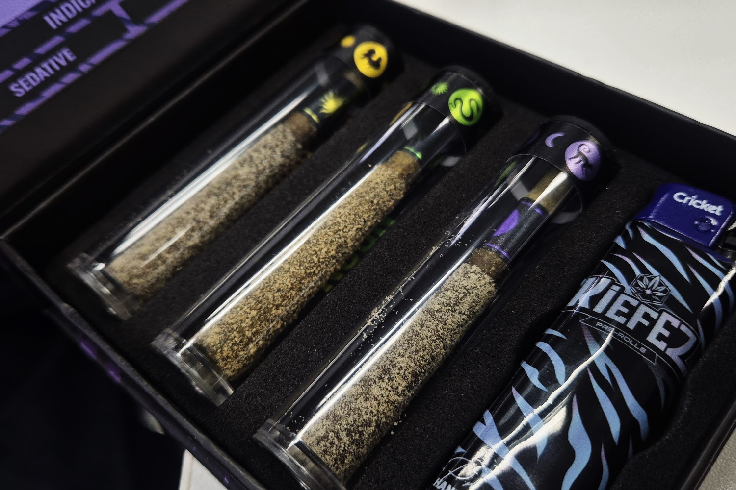 Kiefez Morning Noon Night Grind Pack｜朝昼夜に合わせた3本セットのインフューズドプレロール