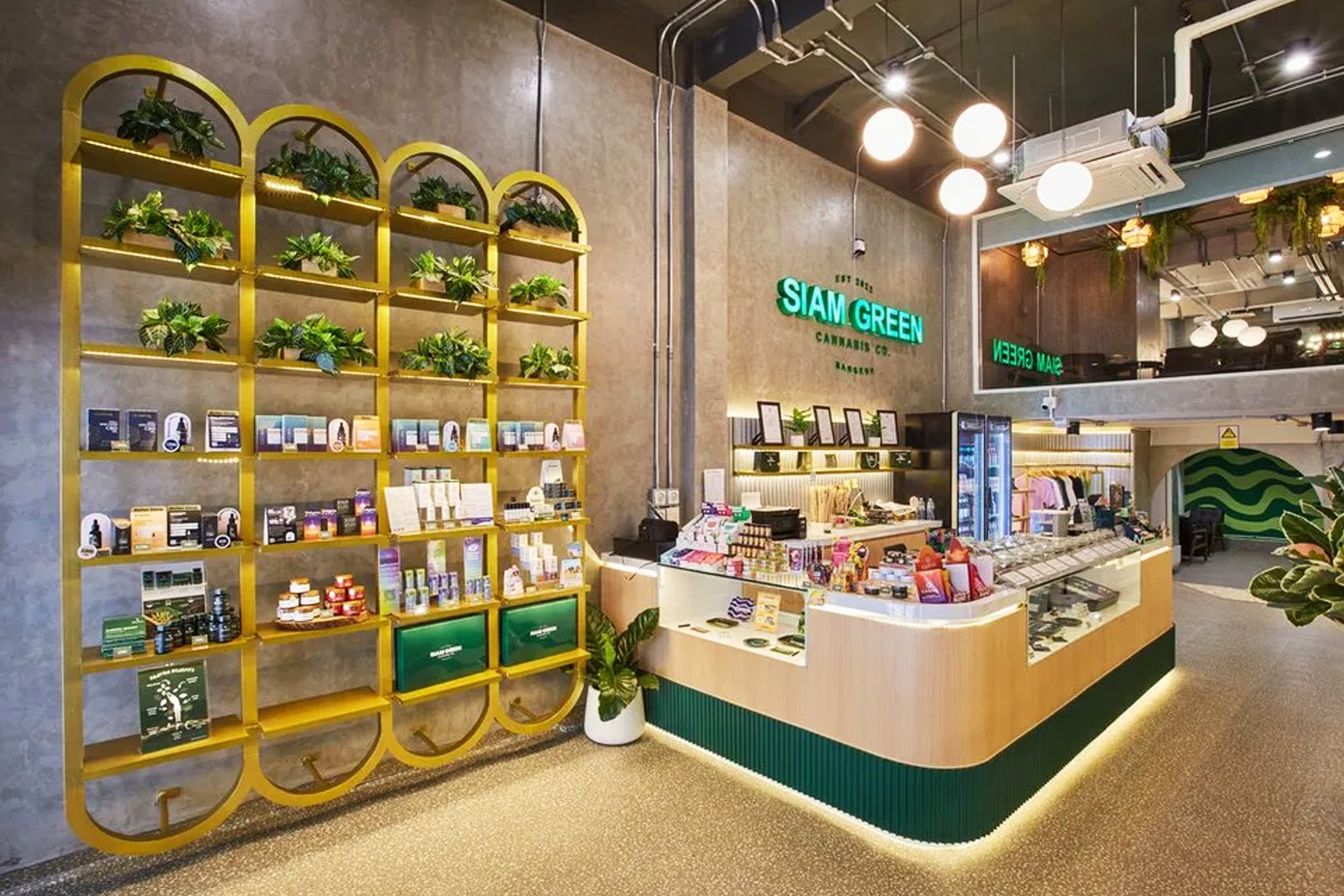 Siam Green Cannabis Co Silom Bangkok dispensary