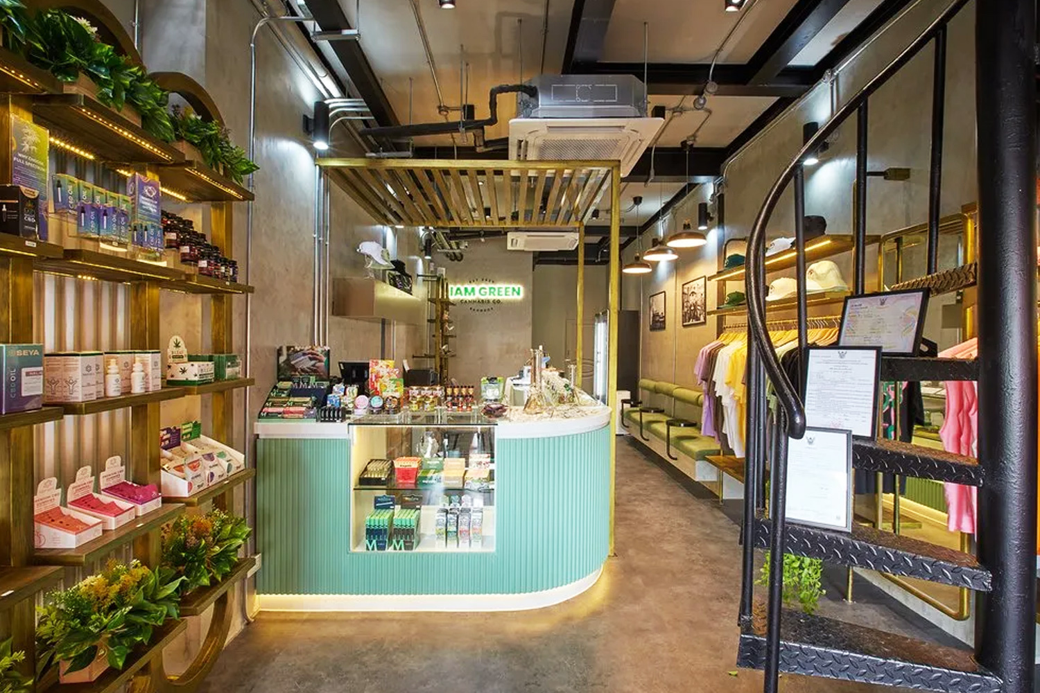 Siam Green Cannabis Co Chinatown Bangkok dispensary