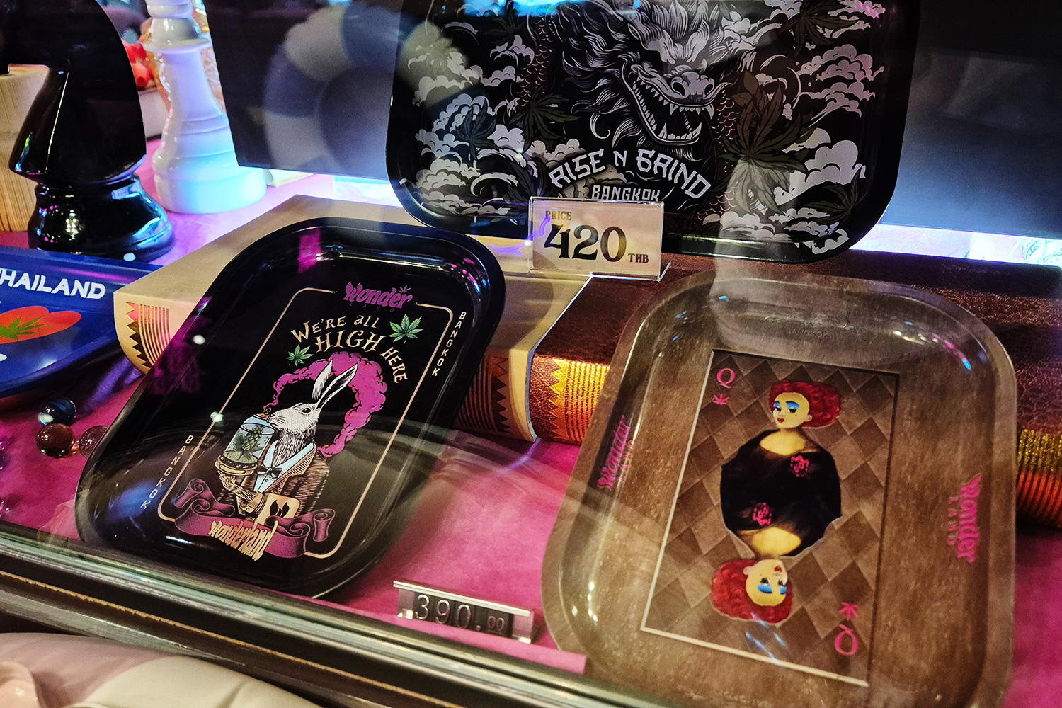 Wonderland Bangkok original merchandise — Alice in Wonderland themed accessories and gifts