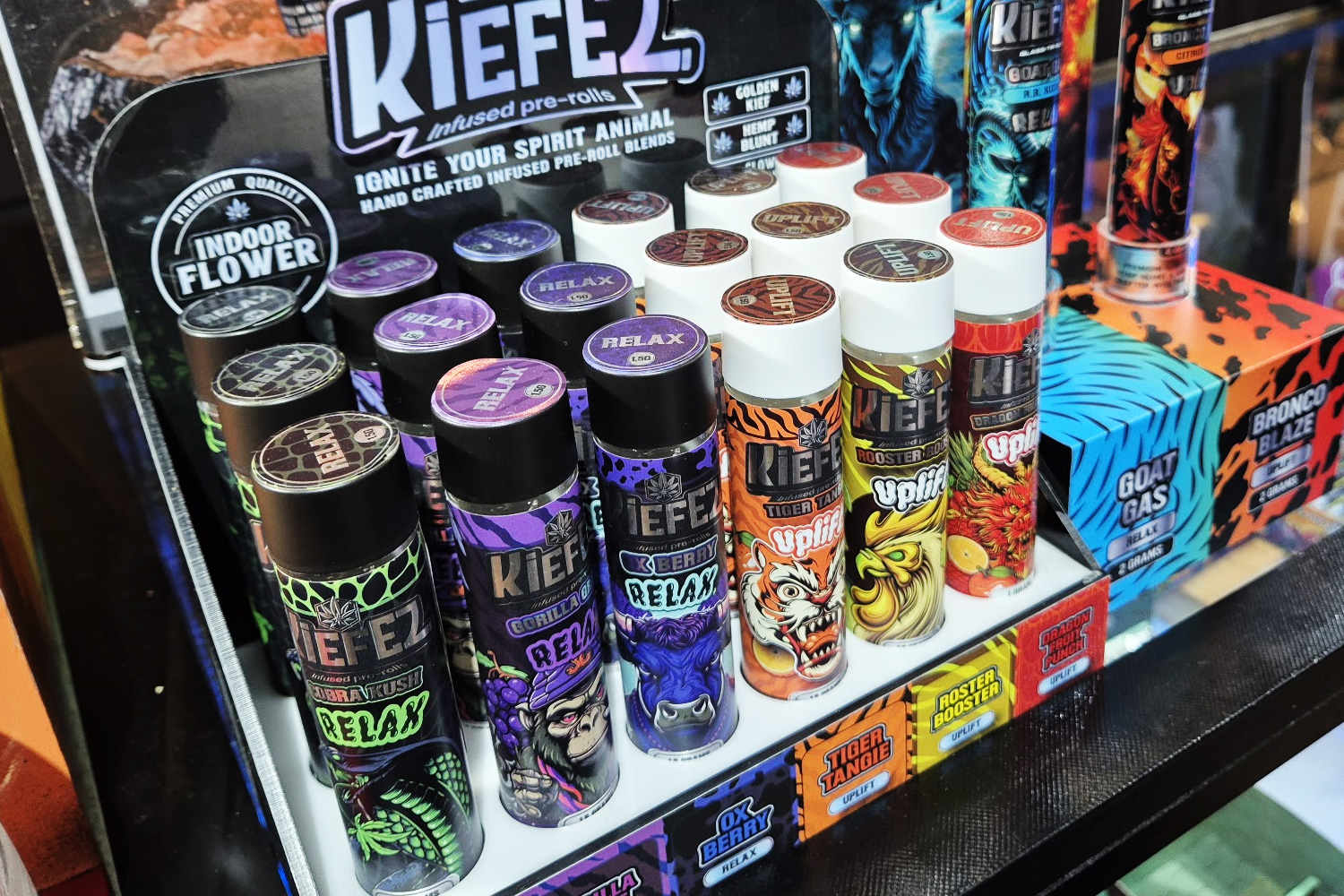 Kiefez pre-roll products — Thai cannabis brand, Bangkok