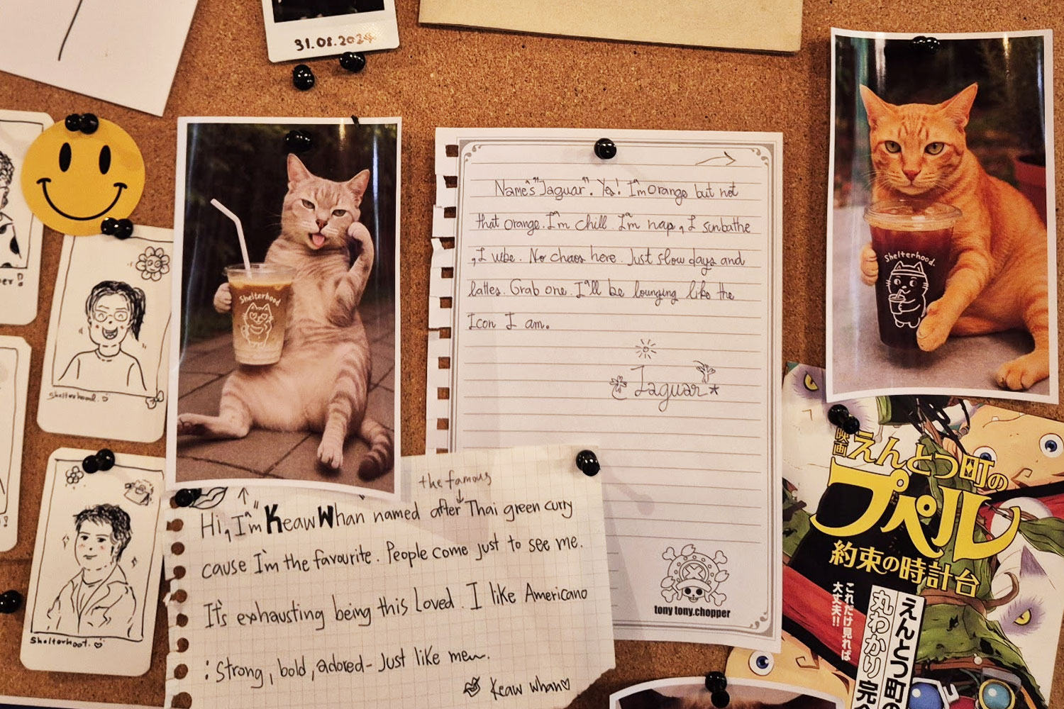 Black lemon honey drink at Shelterhood Brew & Chill, a cat cafe in Bang Na, Bangkok